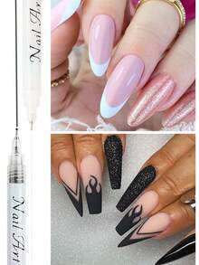 亚克力马克笔彩色防水绘画绘图涂鸦记号笔速干永久中性笔适用于学生涂鸦教师和学校使用返校 - 彩色 - 查看 26