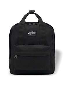 Vans 迷你双肩包 男女通用 轻便 易洗 多功能 日常 黑色 VN000HDFBLK1 - 黑色 - 查看 1