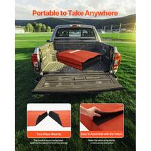 Pitching Mound, Portable Baseball Game Mound, 127 In Indoor Outdoor Pitching Practice And Training Equipment, Softball Pitching Aids With Antifade Turf And Pitching Rubber - Two-section Mound Shape, 3-3.5m - View 5