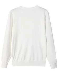 Pull col V manches longues pour hommes, tricot polyvalent pour tous les jours