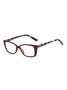 1 chiếc kính mát nam thời trang không cần toa có gọng vuông - Màu be - Xem 5