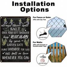 Quote Vintage Tin Metal Signs Witch Poster For Garden Home Kitch - Quote - View 4