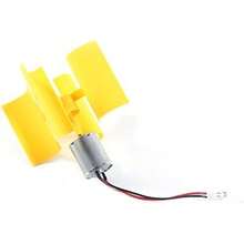 EstiloTendenciaMini Motor Piezas Electricidad Generador De Viento Motor Eje Vertical Turbinas De Viento LED Modelo De EnseñAnza DIYCalidad PremiumVersióN Mejorada - 1 - Ver 10
