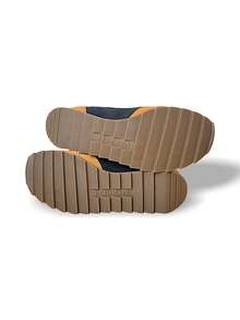 Merrell Giày thể thao nam Alpine phong cách cổ điển thoải mái nhẹ đệm thoáng khí chống trượt bền da nylon dễ phối đồ tập thể dục hàng ngày du lịch màu cam đen J003271 - Nhiệt tình - Xem 4