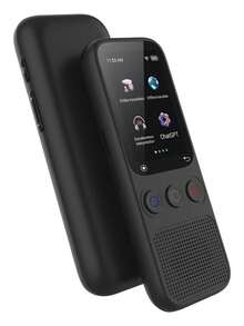 138种语言即时离线语言翻译器，便携式双向实时语言翻译器，适用于旅行、商务和学习 - 黑色 - 查看 8