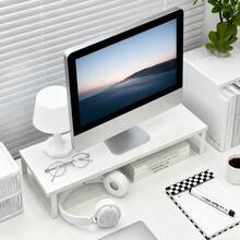 显示器支架，台式电脑办公桌增高架，收纳整理架 - 彩色 - 查看 6