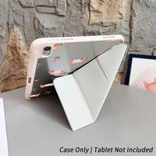 1 pieza Funda protectora de tableta con diseño de salchicha y cereza, diseño de tapa abatible con soporte de varios ángulos, funda de tableta práctica y linda con ranura para bolígrafo, compatible con iPad, Galaxy S9/S7/S10+ y Galaxy Tab S6 Lite de 10.4 pulgadas - Multicolor - Ver 5