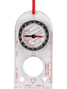 FOKH Brújula de Campo Profesional, brújula de orientación precisa, Resistente al Agua, de Uso Amplio, Duradera, para Actividades al Aire Libre, para Aventuras, para Escalar montañas - 1 - Ver 2