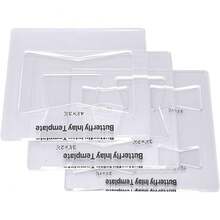 Plantilla de Enrutador para Carpintería, 3 uds., Plantilla de Incrustación, Enrutador, Plantillas Decorativas para Piezas de Carpintería, Accesorios - 1 - Ver 6