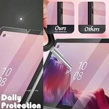 DUSTIYA Mica For  Tab M9 TB-310FU 9 Pulgadas Screen Protector 2 Pack transparente Vidrio Cristal Templado de Pantalla - como en la foto - Ver 6