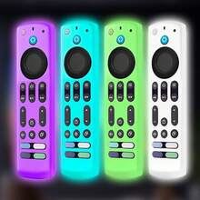 1pc Glow-In-The-Dark Silicone Remote Case For 2023 Fire TV Stick 4K Max 2nd/Fir TV Omni Series/FireTV 4-Series Remote,/Insignia Fire TV 6.2Inch Remote Cover