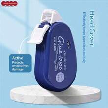 4 que keo dán mini (dài 6m), thích hợp cho học sinh, người yêu thích lập kế hoạch, nhân viên văn phòng, giáo viên, người làm đồ thủ công, lớp học, văn phòng tại nhà, không gian làm việc. Keo dán nhỏ gọn và bền lâu dài, dài 6m. - 1 cái - Xem 5