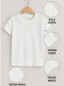 Camiseta Algodão Infantil Unissex Estampado Texas Or Someore 921 Blusa Country Rodeio Look Modinha Tecido Confortável - Marrom - Visão 3