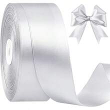 Custom Text Satin Ribbon, 2/5/10/20/30/50/90m Length, Personalized 1cm/1.5cm/2cm Width Satin Ribbon, Colorful Ribbons, Suitable For DIY Crafts, Bow Making, Wedding Decoration, Gift Wrapping And Party Decoration