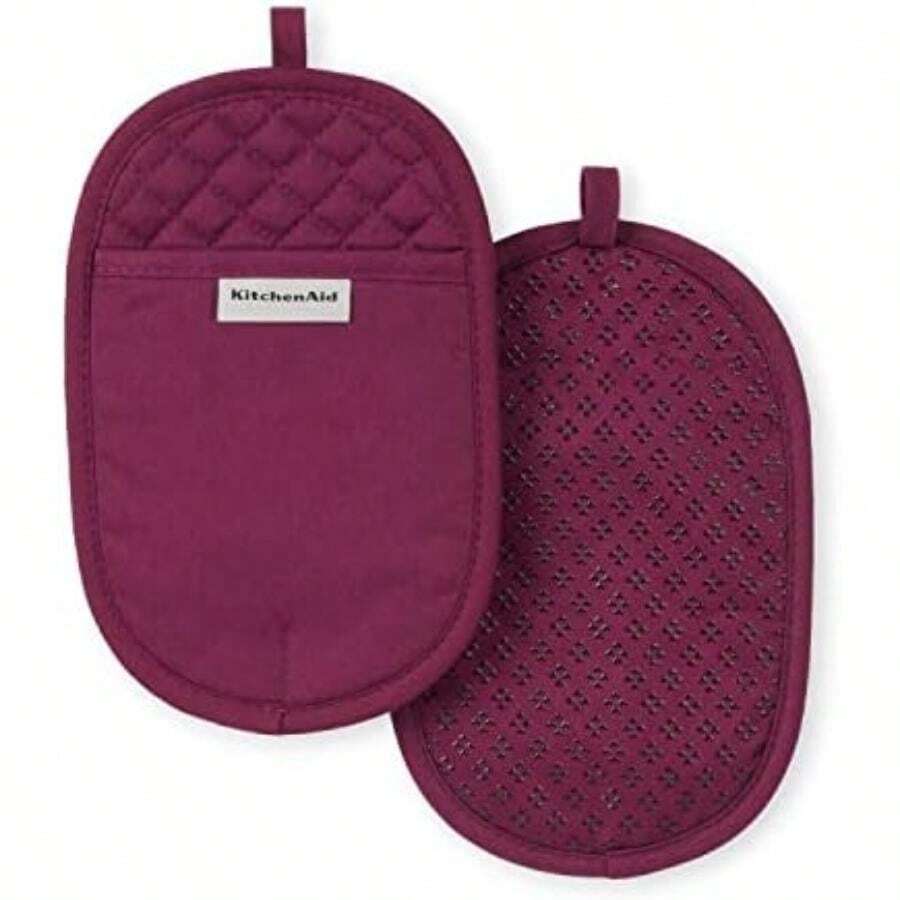 KitchenAid - Juego de 2 Soportes para macetas de asteroides, Color Azul, 6.5 x 10 Pulgadas(6.5"x10" Remolacha) - Multicolor - Ver 1