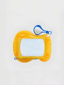 1pc/6pcs Mini Chalkboard Keychain, Small Drawing Board With Rope, Baby Intelligence Magnetic Doodle; - Multicolor - View 4