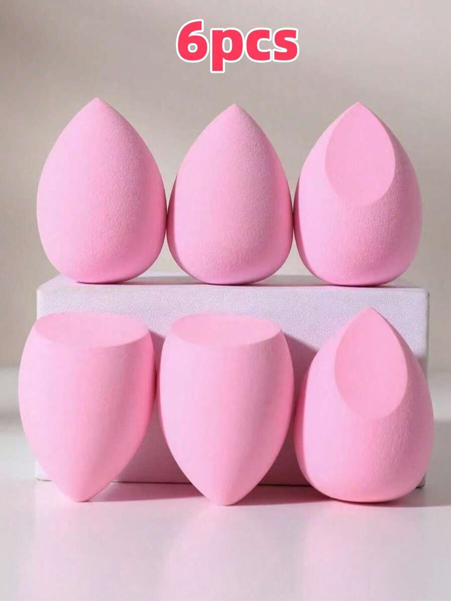 1/2/3/4/5/6/8/12/15个随机形状化妆海绵，适合所有肤质，不含乳胶，多功能化妆海绵，适用于液体、膏状和粉状产品，打造无痕、顺滑妆效，简约设计，便携易用，价格实惠，适合作为圣诞礼物、化妆品、化妆工具、平价好物、礼品、女士礼物、圣诞礼物、赠品、旅行必备品。 - 彩色 - 查看 1