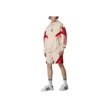 Adidas Originals FC Bayern X Originals FW24 Collegiate Striped Logo Embroidered Fashion Hoodie Linen Hoodies Men - Nhiều màu - Xem 4