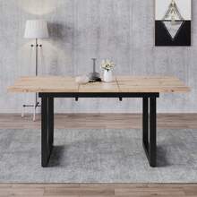 Dining Tables - Black+Natural - View 5