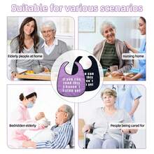 2 pièces Bavoirs pour adultes, essentiels pour les repas, faciles à porter et à réutiliser, décorés de lettres anglaises, conviennent aux restaurants, aux rassemblements et à un usage domestique, un cadeau amusant et chaleureux, parfait pour le mari, la femme, les grands-parents, la mère et le père