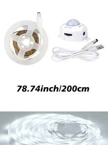 5V USB Motion Sensor LED Strip Light, 3.28-32.8ft Length, 120° Sensing Angle, Adjustable Duration, Home Lighting
