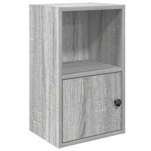 Libreria vidaXL Sonoma grigio 31x24x52 cm in legno composito - Cammello - Visualizzare 11