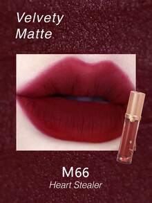 GIRLCULT Son bóng lì Love Whisper #M66 Irresistible Temptation | Lớp nền lì, có nhũ li ti | Son bóng lì mềm mại, son môi dạng lỏng nhẹ | Màu sắc lâu trôi, Bộ quà tặng, 3.8g/0.13oz - Kẻ đánh cắp trái tim M66 - Xem 9