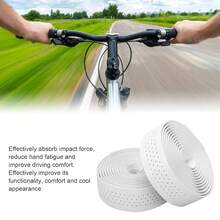 Keenso Cinta para Manillar de Bicicleta, Absorción del Sudor, Antideslizante, Absorción de Impactos para Ciclismo (Verde) - Blanco - Ver 5