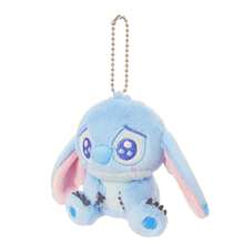 MINISO 1pc Disney Blue Stitch Series 5 Expression Cartoon Cute Soft Doll Charm (Stitch) For Bag Key Decoration, Gift For Stitch Fans - 藍色 - 查看 4