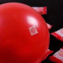 Puntos de pegamento de doble cara para globos, decoraciones de globos DIY transparentes, decoración de fiestas/bodas, puntos adhesivos sin daños, no dañan las paredes - Multicolor - Ver 5