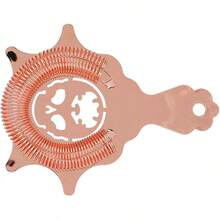 Colador de Barra, Colador de Barman Profesional Práctico Desmontable a Prueba de Herrumbre Multifunción para el Hogar para Mixólogos (Oro rosa) - Oro rosa - Ver 2