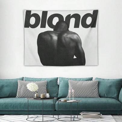 Music Album Poster Tapestry Frank Flag Ocean For Living Room Bedroom Wall Hanging For Friends Pink Gift - Hip-Hop Fan Gift For Birthday Christmas Halloween Festival Valentine's Day Music Festival - No Electricity Needed Highquality Print Faderesistant Material