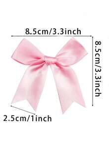 10/50 Stücke große Stoffschleifenbögen Handwerkskunst, Satinschleifenbögen, Geschenkverpackung, Weihnachtsparty Dekoration, gemischte Farben, süße Bögen zum Verpacken, geeignet für Süßigkeiten, Kuchen, Popcorn, Geschenkversiegelung