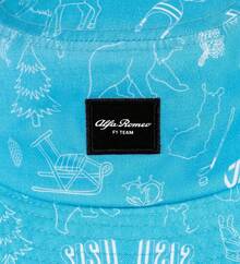 EstiloAlfa Romeo Racing F1 Special Edition Valtteri Bottas - Sombrero de cubeta azul, Azul, Talla únicaVersión mejorada