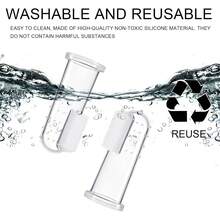 10-Piece Dog Toothbrush Sets, Thumb-Shaped Dog Toothbrush, Puppy Dog Toothbrush, Dog Toothbrush With Silicone Bristles And Thick Silicone Layer, Transparent, Suitable For All Pets - Clear - View 5