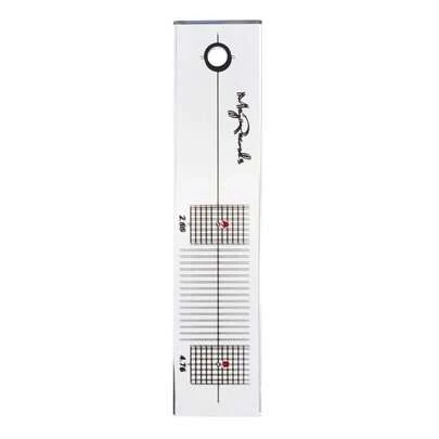 Cartridge Alignment Protractor Calibration Ruler LP Phono Stylus Record Vinyl
