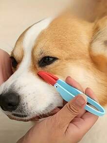 Gentle Pet Tear Stain Remover Brush - Suitable For Pet Grooming Supplies
