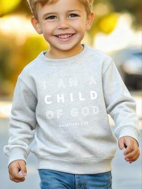 Boys Printed Crew Neck Sweatshirts Casual Tops Sports Printed Youth Clothing