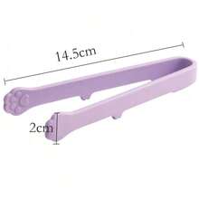 日式猫爪造型食物夹，可爱卡通烹饪夹，不锈钢烧烤夹，三明治烘焙夹，厨房工具，厨房钳子，餐具，厨房配件，厨房用品 - 彩色 - 查看 25