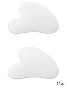 1件玉石刮痧按摩板,面部按摩器,刮痧板,适用于面部、颈部、背部和身体 - 彩色 - 查看 15