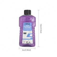 Carsun 高浓度挡风玻璃清洗液 - 强力除油、防眩光、雨刮片无条纹清洁剂，稀释比例为 1:40 - 紫色 - 查看 9