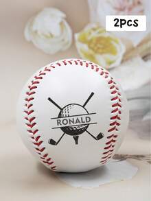 Custom Baseball With Name, Personalized Baseball Gifts, Customized Text Baseballs, Customizable Christmas Gifts, Team Balls, Keep Sakes, Best Gift For Boyfriend Or Brother, Birthday Gifts, Baseball Fans, Fashion, Casual, Cartoon Pattern, Vacation/School/Competition, Father, Family, Business, Mother - Style a - View 12