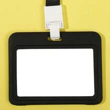 Portador de tarjeta vertical de plástico duro con doble ventana, gris, con protector de manga para tarjetas, adecuado para tarjetas de oficina, tarjetas escolares, tarjetas de acceso, licencias de conducir, pases, unisex, se puede usar como portador de tarjetas, billetera, portador de tarjetas de presentación, portador de tarjetas de crédito, portador de tarjetas de identificación, etc. - Multicolor - Ver 18