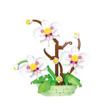 300+ Piece Realistic Building Blocks, DIY Handmade Assembled Beads, Eternal Flower, Holiday & Birthday Gift, Office Desktop Decor, Christmas Gift, Hobby Assembler Desktop Decoration - Multicolor - View 10