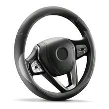 Bọc vô lăng bằng da sợi siêu mịn, bảo vệ vô lăng chống trượt, bọc vô lăng đa năng phù hợp với hầu hết các loại xe. - Nhiều màu - Xem 9