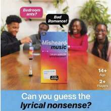 Misheard Music - 500 Thẻ Lời Bài Hát Vui Nhộn, Trò Chơi Âm Nhạc, Trò Chơi Thẻ Bài Vui Nhộn, Trò Chơi Âm Nhạc Giải Trí, Trò Chơi Thẻ Bài Board Game, Phù Hợp Cho Người Lớn Và Thanh Thiếu Niên, Tuyệt Vời Cho Các Buổi Tụ Họp Bạn Bè, Tiệc Tùng, Tụ Họp Gia Đình, Tiệc Giáng Sinh, Tiệc Ngày Lễ, Lễ Mừng Năm Mới, Tụ Họp Nhóm, Tiệc Lễ Hội - Nhiều màu - Xem 3