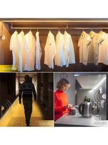 5V USB Motion Sensor LED Strip Light, 3.28-32.8ft Length, 120° Sensing Angle, Adjustable Duration, Home Lighting