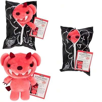 Deddy Bears Beezlebear - Bolsa Corporal, Peluche de 12 Pulgadas, Regalo, Hora de Dormir para niños, Adolescentes, Adultos(default)