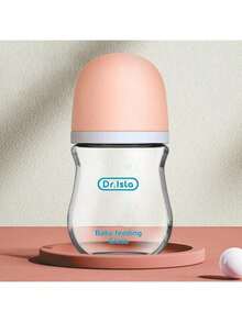 1pc 90ml/160ml Glass Baby Bottle, Suitable For Newborn Feeding - Multicolor - View 12