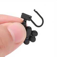 4/10个猫爪金属拉链拉片，可拆卸，适用于衣物、包袋、外套拉链更换，拉链维修工具 - 彩色 - 查看 12